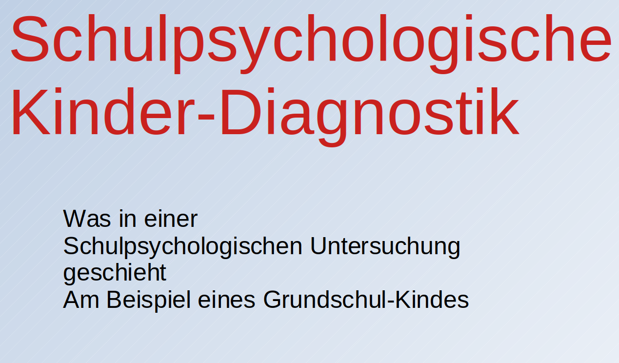 Testuntersuchung