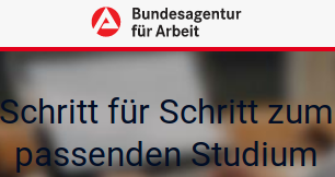 Bundesanstalt für Arbeit: Studienwahl